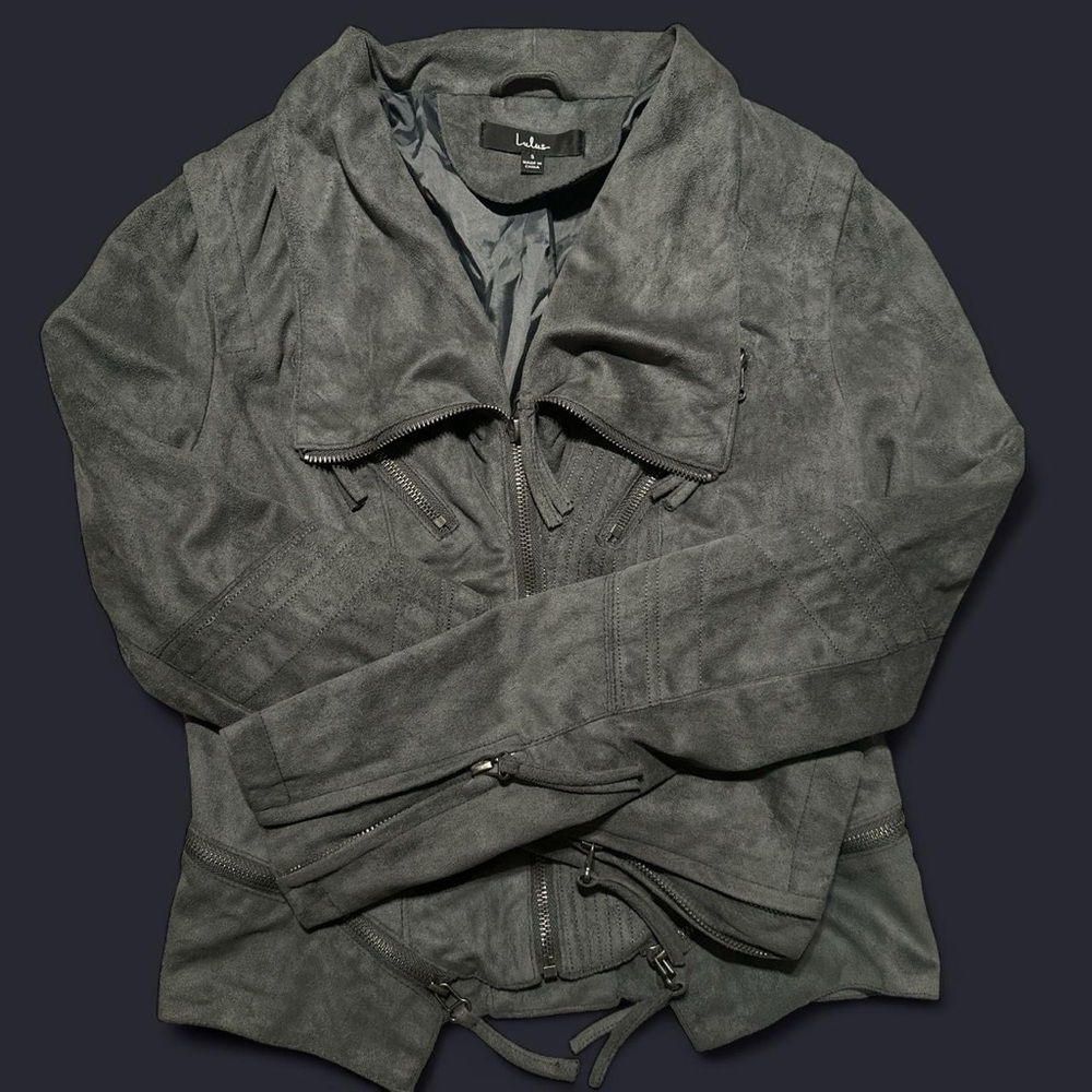 Lulu's Charcoal Women’s Lightweight Jacket